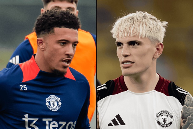 Sancho và Garnacho nằm trong “bomb squad” của Man Utd