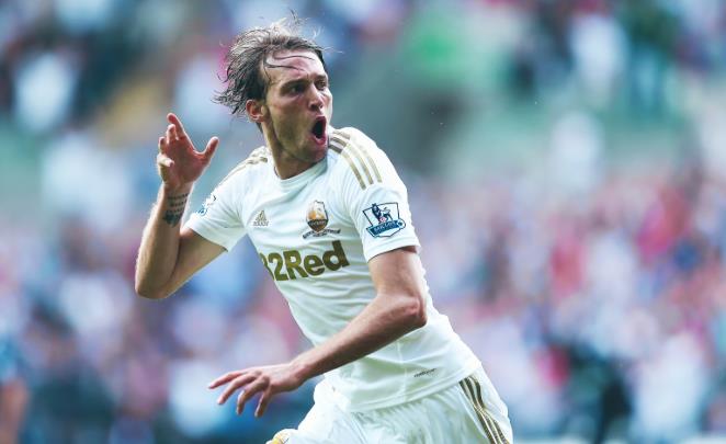 Michu ghi dấu ấn đậm nét ở Swansea.