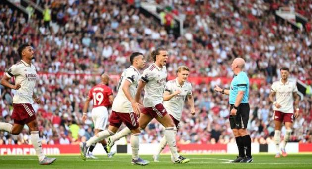 Ảnh bài viết Arsenal thắng MU, Arteta nói học trò chưa hài lòng