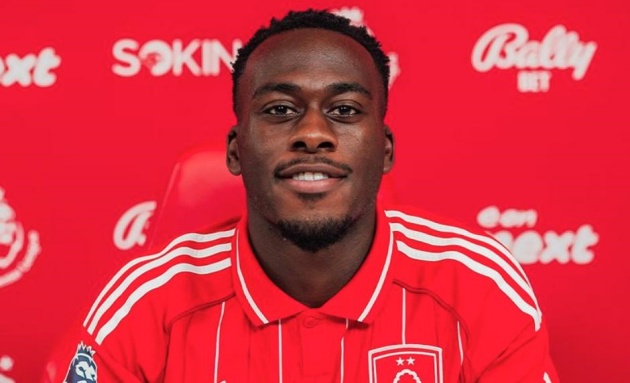 Ảnh bài viết CHÍNH THỨC! Nottingham Forest công bố tân binh Arnaud Kalimuendo, giá 31,5 triệu euro