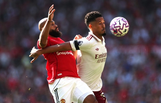 Ảnh bài viết Saliba chứng minh giá trị trong ngày Arsenal giữ sạch lưới