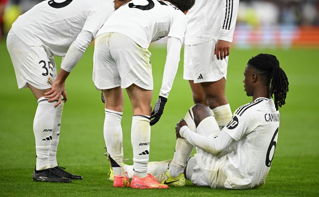 Vấn đề chấn thương vẫn đeo bám Real.