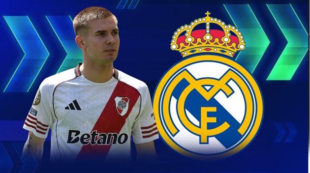 Mastantuono là ngôi sao Nam Mỹ mới nhất đến Real.