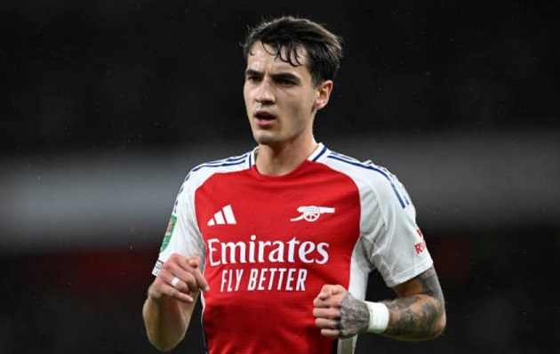 Kiwior có thể rời Arsenal trong thời gian tới.