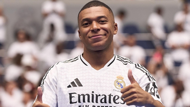 Kylian Mbappe đứng trước mùa giải đầy tham vọng cùng Real Madrid.