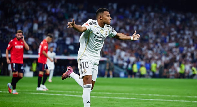 Bàn thắng duy nhất của Mbappe giúp Real giành trọn 3 điểm.