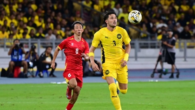 Facundo Garces góp mặt trong chiến thắng của ĐT Malaysia trước Việt Nam.