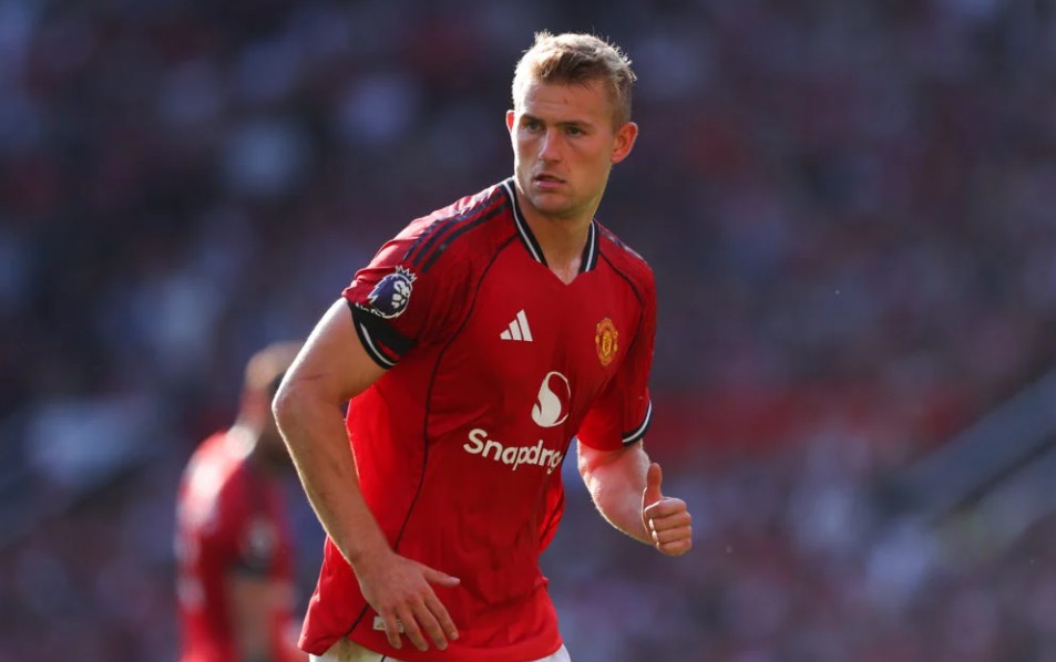 Matthijs De Ligt là trụ cột nơi hàng thủ của Manchester United.