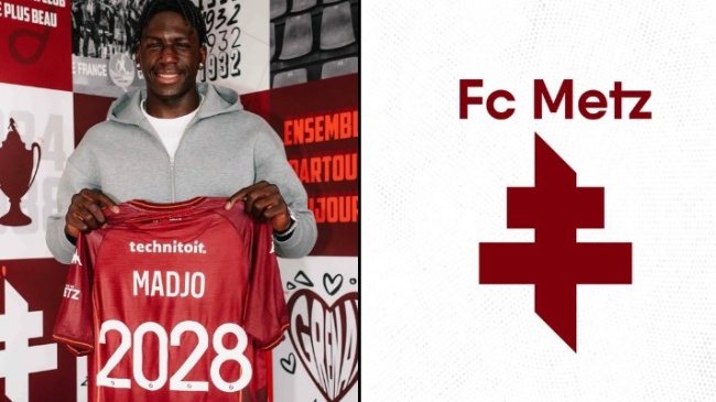 Brian Madjo ký hợp đồng với Metz.