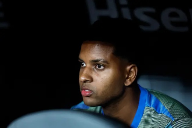 Rodrygo đang trải qua quãng thời gian u ám ở Bernabeu.