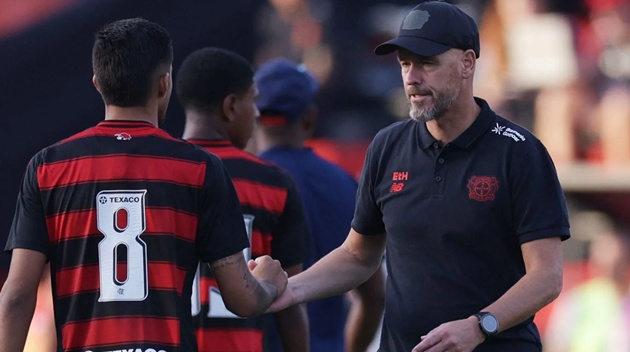 Ảnh bài viết Leverkusen mùa 2025-26: Mục tiêu tối thượng của Ten Hag