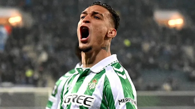 Antony muốn gia nhập Real Betis.