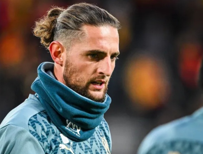 Rabiot bị loại khỏi đội hình Marseille.