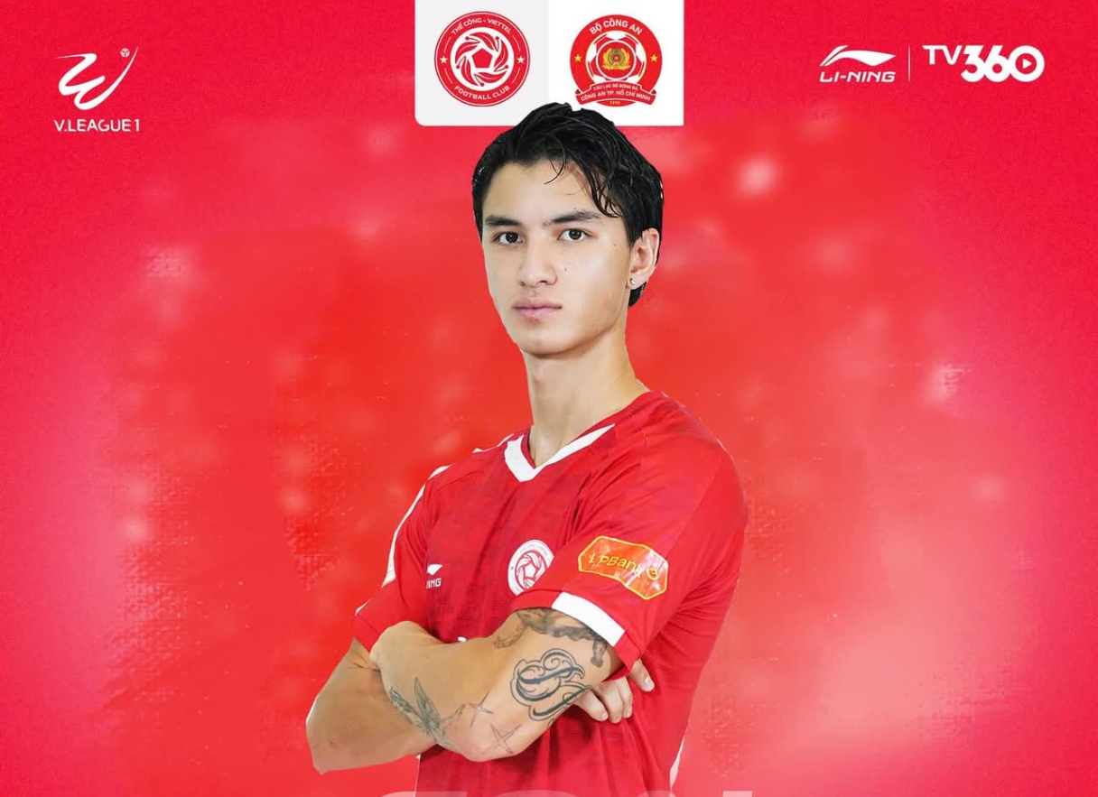 Darmian Vũ Thành gây ấn tượng. Ảnh: CLB Viettel.