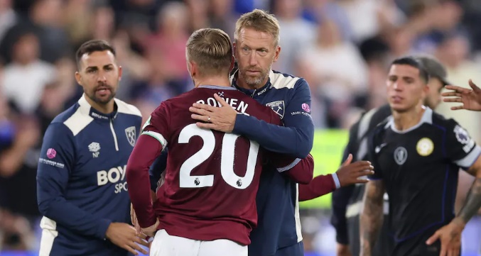 Potter đang hứng chịu áp lực lớn sau trận thua Chelsea.
