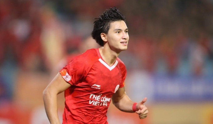 Ảnh bài viết Damian Vũ Thanh An ghi điểm với HLV Kim Sang Sik