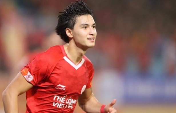 Damian Vũ Thanh An tỏa sáng trong màu áo Thể Công Viettel.