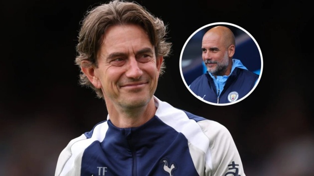 HLV Frank cùng Tottenham tạo cú sốc cho Man City.