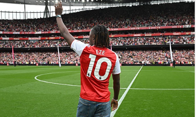 Số 10 mới của Pháo thủ.