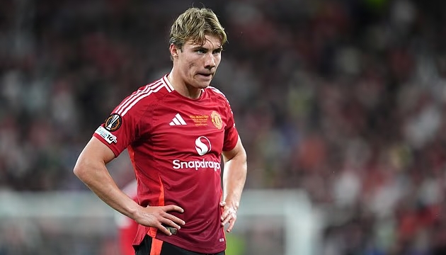 Ảnh bài viết Rasmus Hojlund nhận tin dữ từ HLV Amorim ngay trước trận gặp Fulham