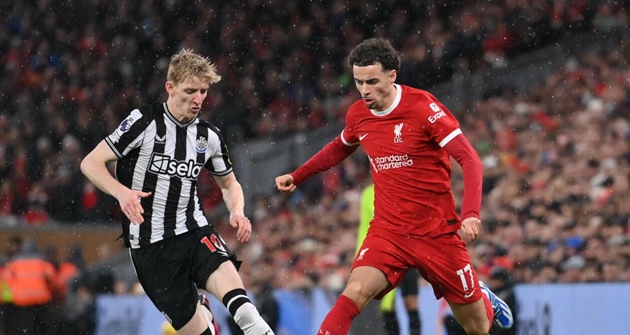 Anthony Gordon nhận được niềm tin từ huấn luyện viên Eddie Howe.