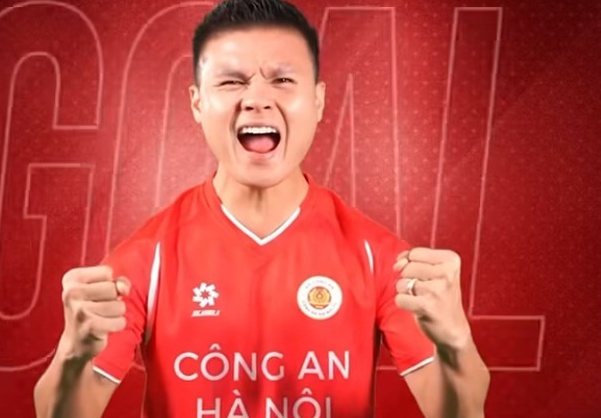 Quang Hải ghi bàn thứ 2 cho CAHN.