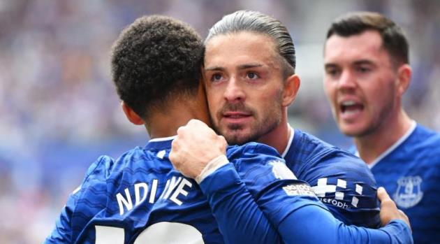 Grealish nhanh chóng tỏa sáng ở Everton.