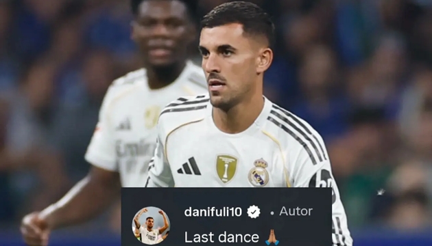 Dani Ceballos và thông điệp đầy ẩn ý.