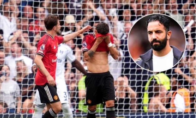 Thành tích đáng báo động của MU dưới thời Amorim.