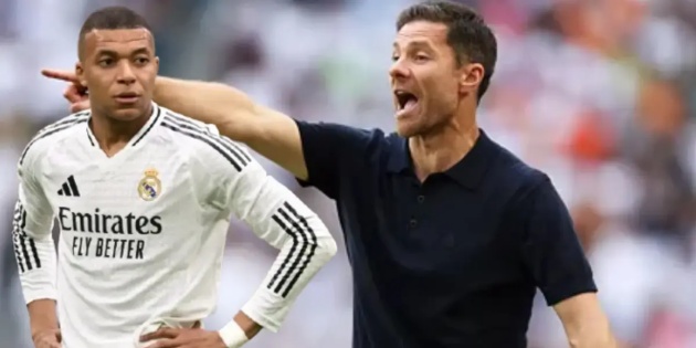 HLV Alonso hài lòng với Mbappe.