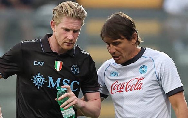 Ảnh bài viết De Bruyne ca ngợi Conte, chỉ ra điểm khác biệt với Guardiola