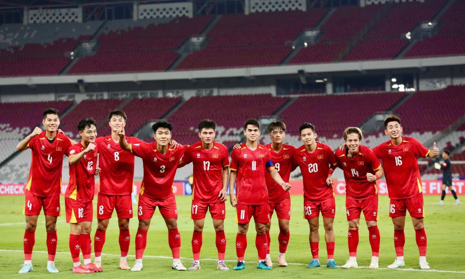 U23 Việt Nam được xem là đội bóng mạnh nhất Đông Nam Á hiện tại. Ảnh: VFF.