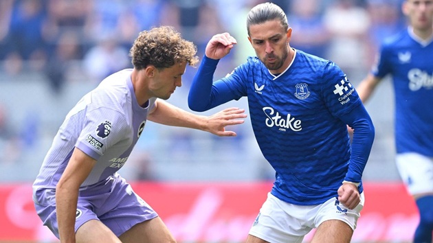 Grealish đã có màn trình diễn đẳng cấp cho Everton.