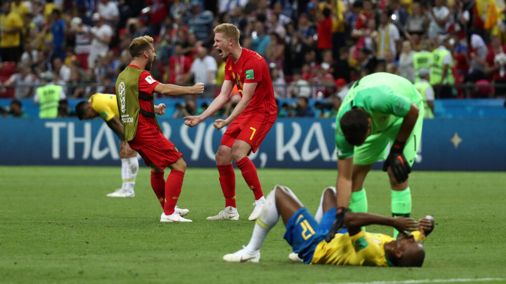 Bỉ đánh bại Brazil ở tứ kết World Cup 2018