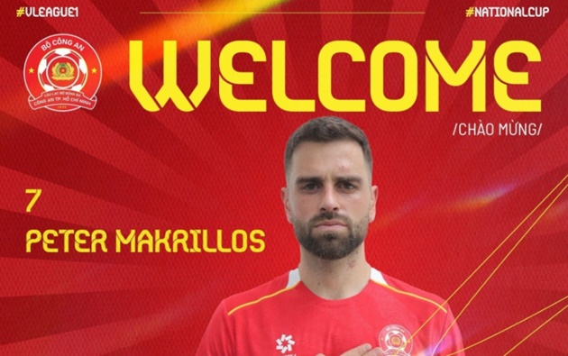 Ảnh bài viết Công An TP HCM chiêu mộ Peter Makrillos