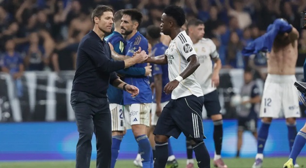 Ảnh bài viết "Meritocracia" của Xabi đánh thức phong độ đỉnh cao của Vinicius