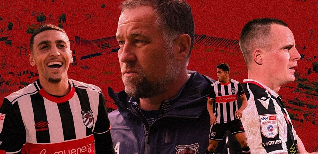 Grimsby Town vẫn đang bất bại.