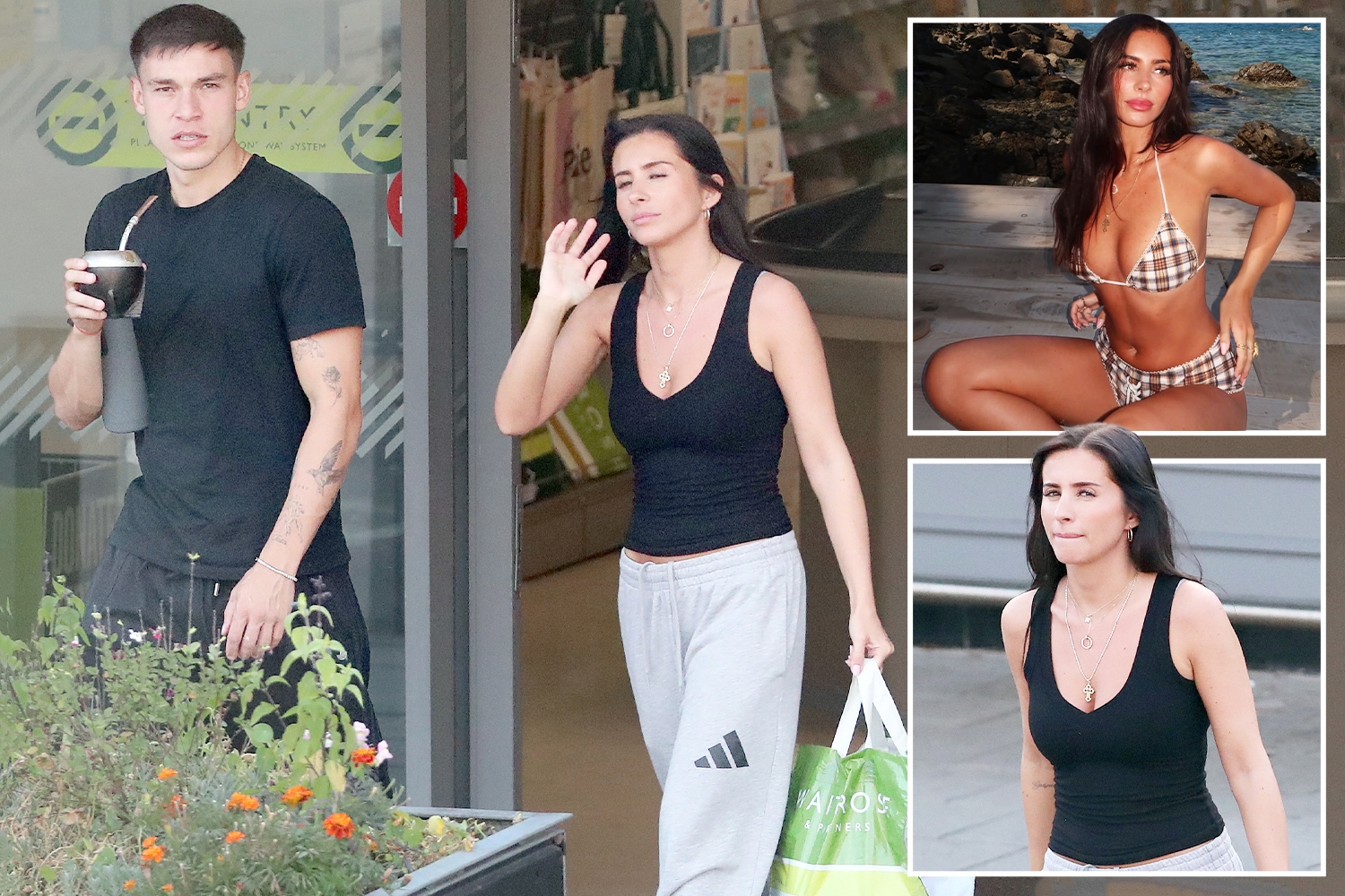 Manuel Ugarte công khai hẹn hò với Georgia May Heath.