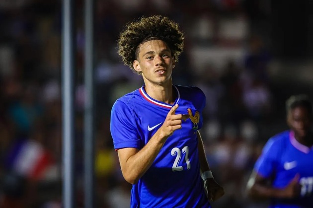 Anh vừa có lần đầu được triệu tập lên tuyển Pháp.