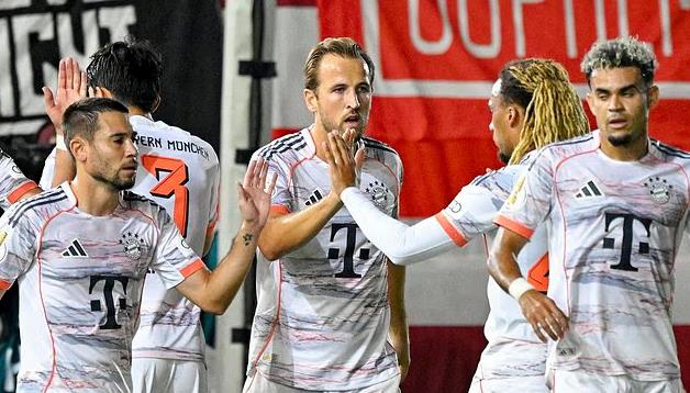 Bayern có khởi đầu thuận lợi trước Wehen Wiesbaden.