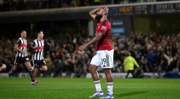 Ảnh bài viết Man United thua sốc tại Carabao Cup, Amorim chỉ trích các cầu thủ