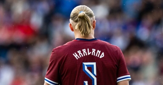 Ảnh bài viết Erling Haaland đổi tên trên áo tuyển Na Uy