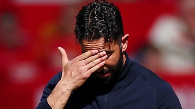 Amorim tỏ ra thất vọng một cách rõ ràng.