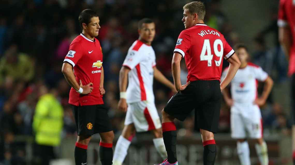 MU từng nhận thất bại cay đắng không kém vào năm 2014.