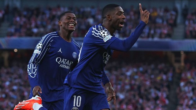 Dembele là đầu tàu của PSG.