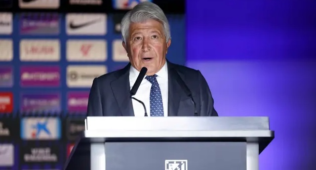 Chủ tịch Atletico đã có những nhận định về các đối thủ ở Champions League.