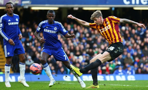 Chelsea với đội hình toàn sao cũng từng để thua Bradford.