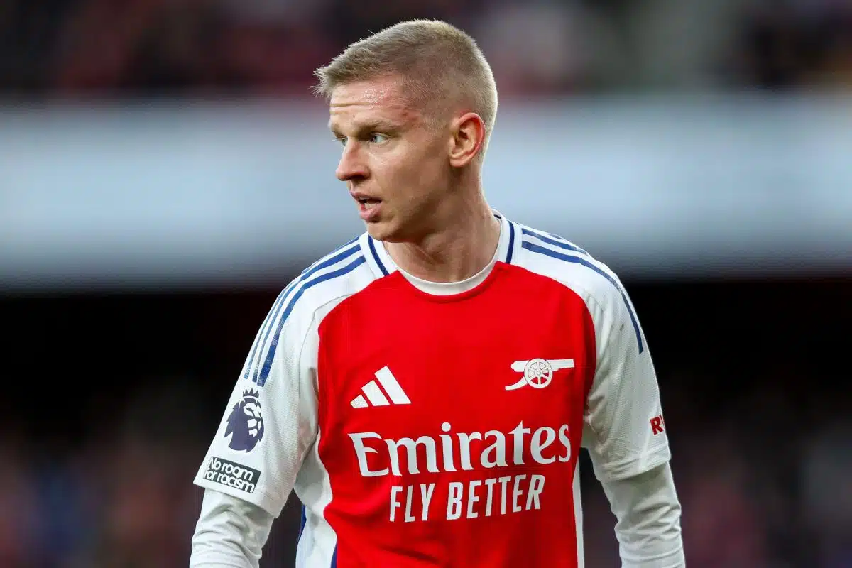 Giá trị của Zinchenko bị sụt giảm nghiêm trọng