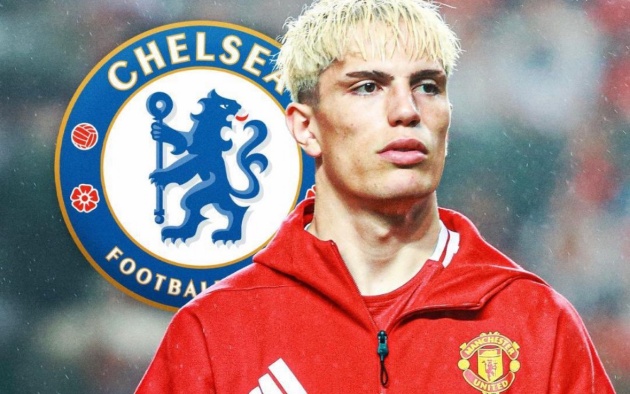 Garnacho chuẩn bị hoàn tất việc gia nhập Chelsea.