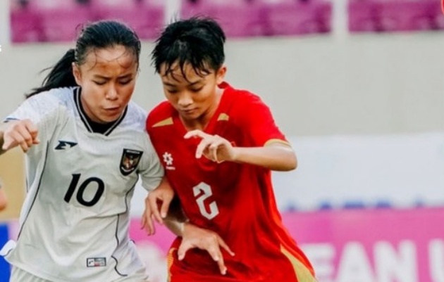 Ảnh bài viết U16 nữ Việt Nam thắng nghẹt thở Indonesia, giành hạng 3 Đông Nam Á